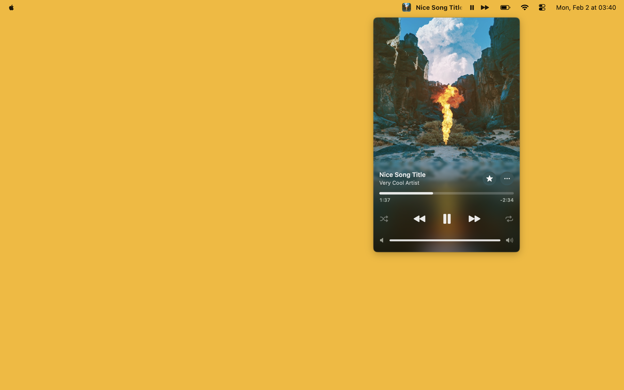 NepTunes: The menu bar player