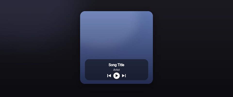 Glass widget preview
