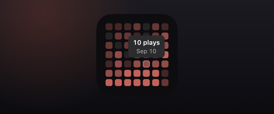 Listening Activity widget preview