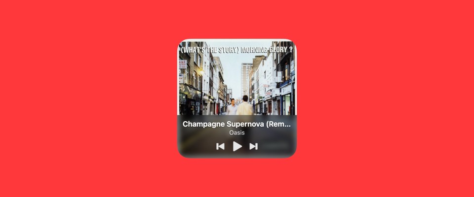 Artwork widget preview